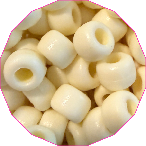 Creamy Fluff bead color, matte cream