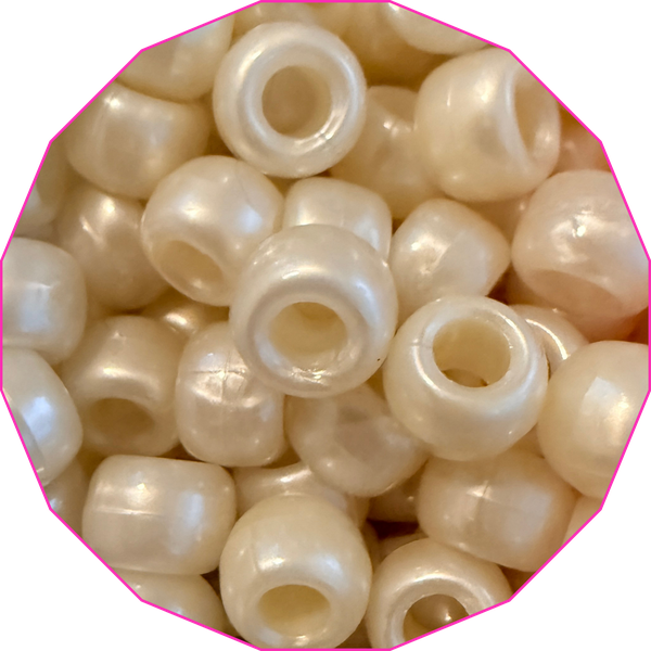 Wedding White bead color, pearl white
